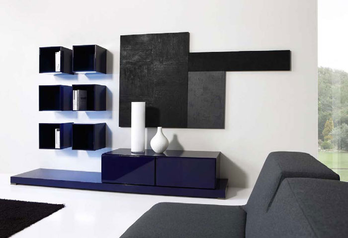 Black and white living room contemporary living room layouts ...