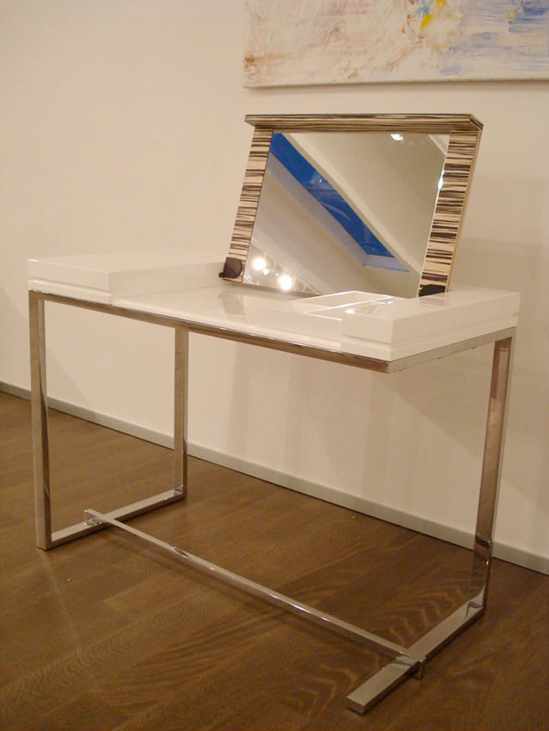 Modern White Dressing Table – Melina by Sabinoaprile ...
