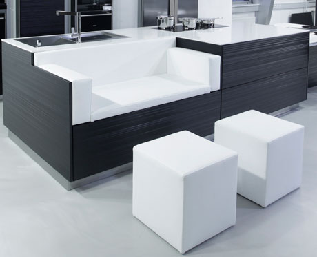 Modern Kitchens on New Modern Black And White Kitchen Designs From Kitcheconcept
