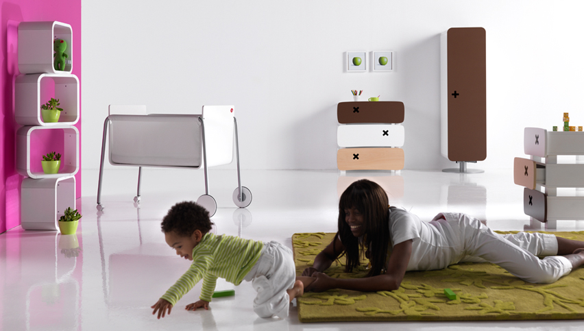shelves for kids rooms. Kids-nursery-with-shelves-