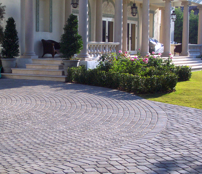 15 Paving Stone Driveway Design Ideas | DigsDigs