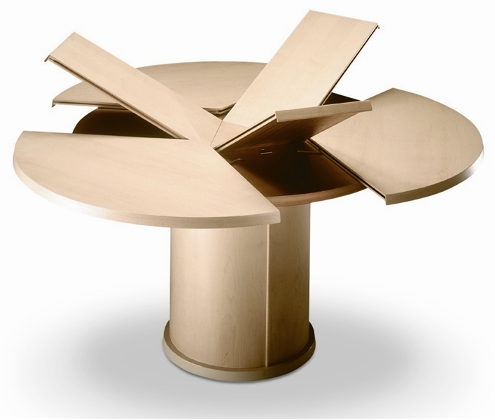 Trendy Expandable Round Dining Table by Skovby DigsDigs Trendy Expandable Round Dining Table by Skovby DigsDigs