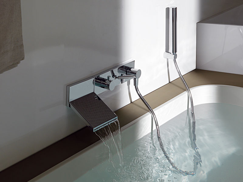 Wall Mount Waterfall Faucet for Stylish Bathroom by Zucchetti ...