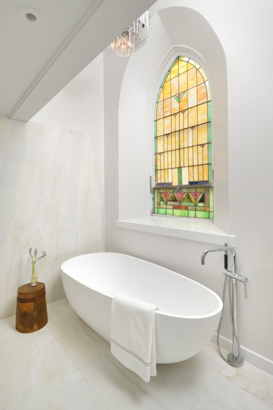 A Church Transformed Into A Eye Catching Minimalist Home