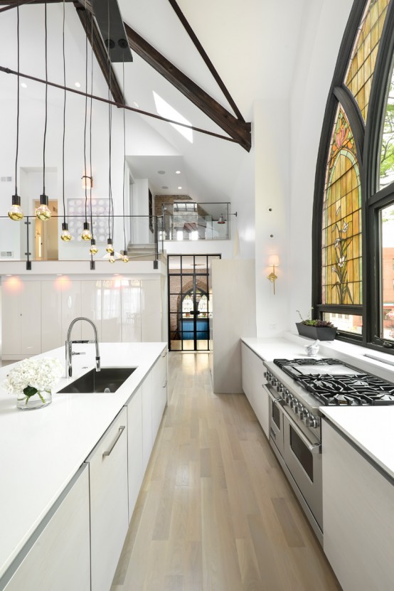 A Church Transformed Into A Eye Catching Minimalist Home
