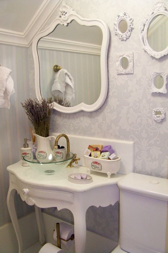 22 absolutely charming provence bathroom décor ideas - digsdigs 22 absolutely charming provence bathroom décor ideas - digsdigs