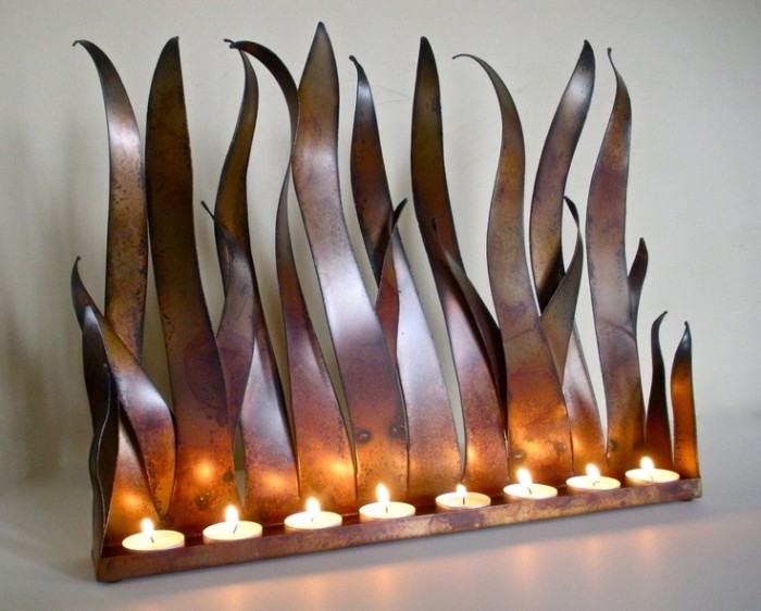 Adorable Fireplace Candle Displays For Any Interior DigsDigs