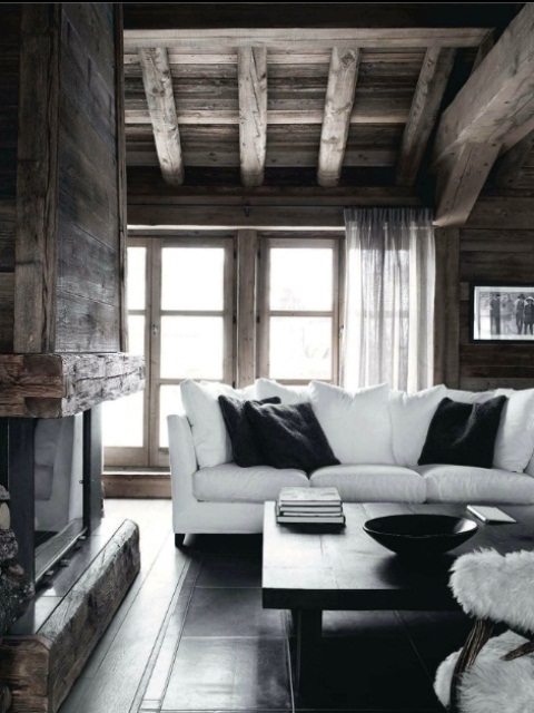 Airy And Cozy Rustic Living Room Designs