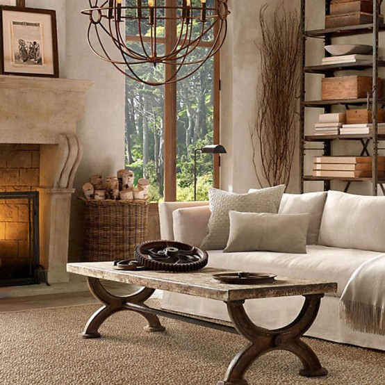 55 Airy And Cozy Rustic Living Room Designs DigsDigs 55 Airy And Cozy Rustic Living Room Designs DigsDigs