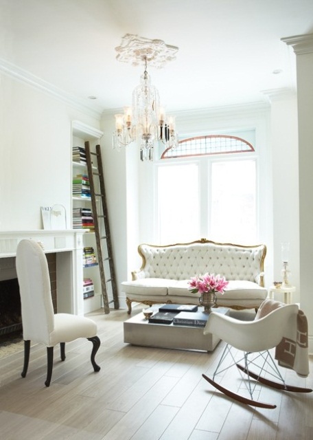 66 Airy And Elegant Feminine Living Rooms | DigsDigs