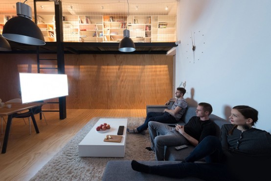 Airy And Spacious Modern Loft With A Second Floor Airy And Spacious Modern Loft With A Second Floor