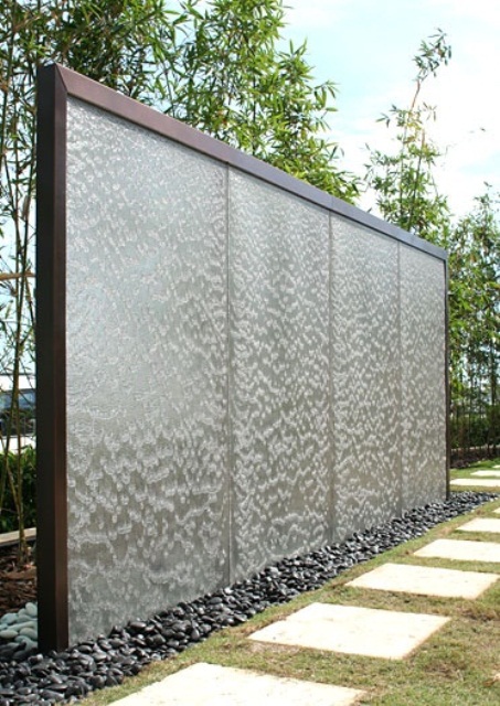 Amazing Outdoor Water Walls