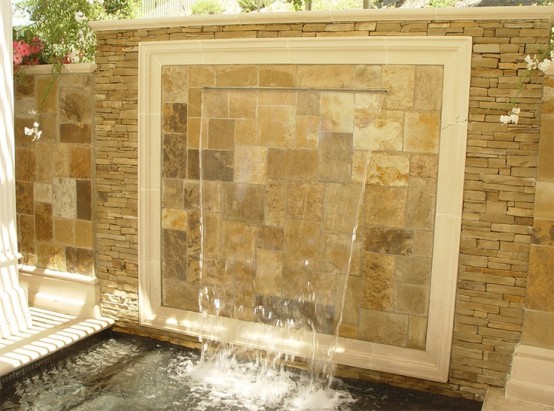 Amazing Outdoor Water Walls