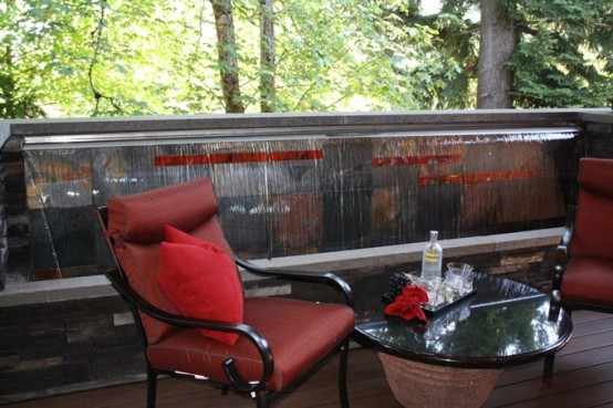 Amazing Outdoor Water Walls
