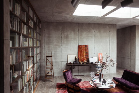 An Air Raid Shelter Turned Into An Industrial Loft