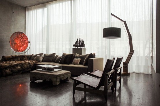 An Air Raid Shelter Turned Into An Industrial Loft