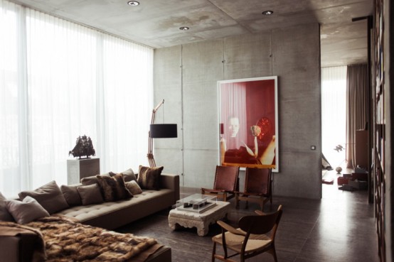 An Air Raid Shelter Turned Into An Industrial Loft