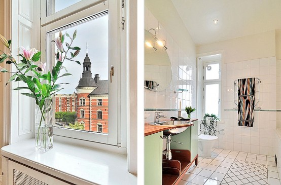 Apartment Interior Design Where Oldness Mixed With Modernism