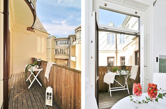 Apartment Interior Design Where Oldness Mixed With Modernism