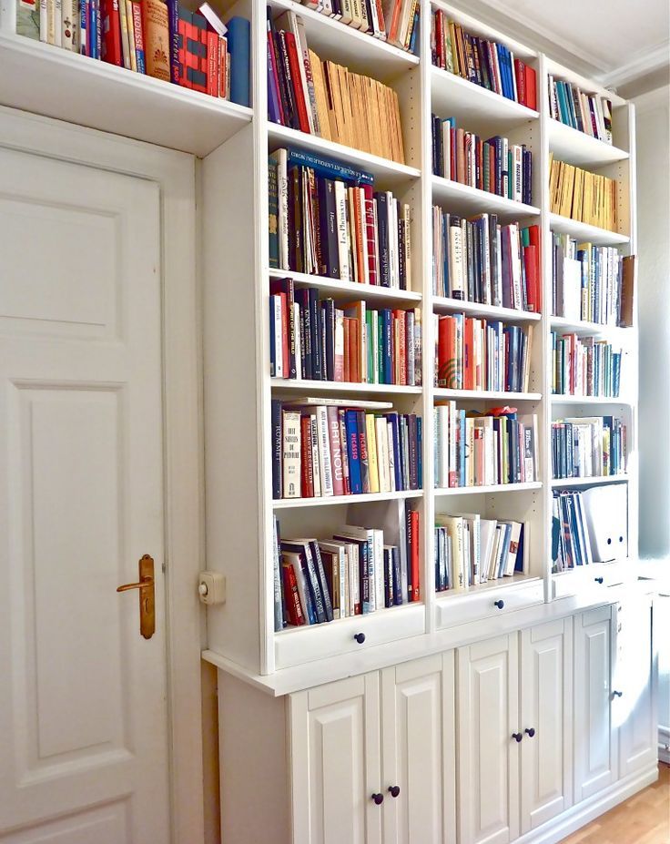 Minimalist Billy Bookcase Ideas with Simple Decor
