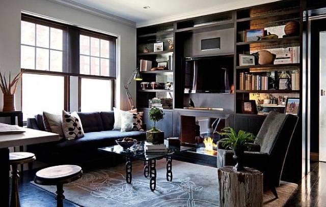 60 Awesome Masculine Living Space Design Ideas In ...
