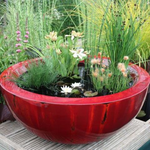 Awesome Mini Ponds To Complete Your Outdoor Decor