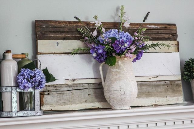 42 Awesome Summer Mantel Décor Ideas | DigsDigs