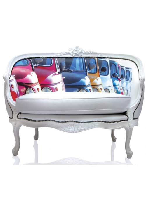 Baroque Sofa With Photographic Back