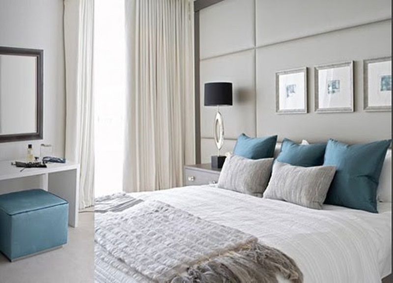 Bedroom Decorating Ideas: Bedroom Decorating Ideas-blue And Gray