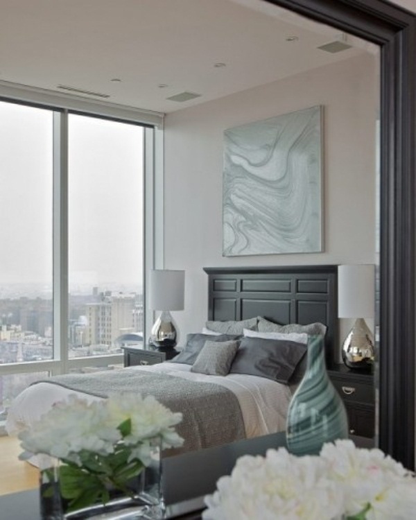 20 Beautiful Blue And Gray Bedrooms | DigsDigs