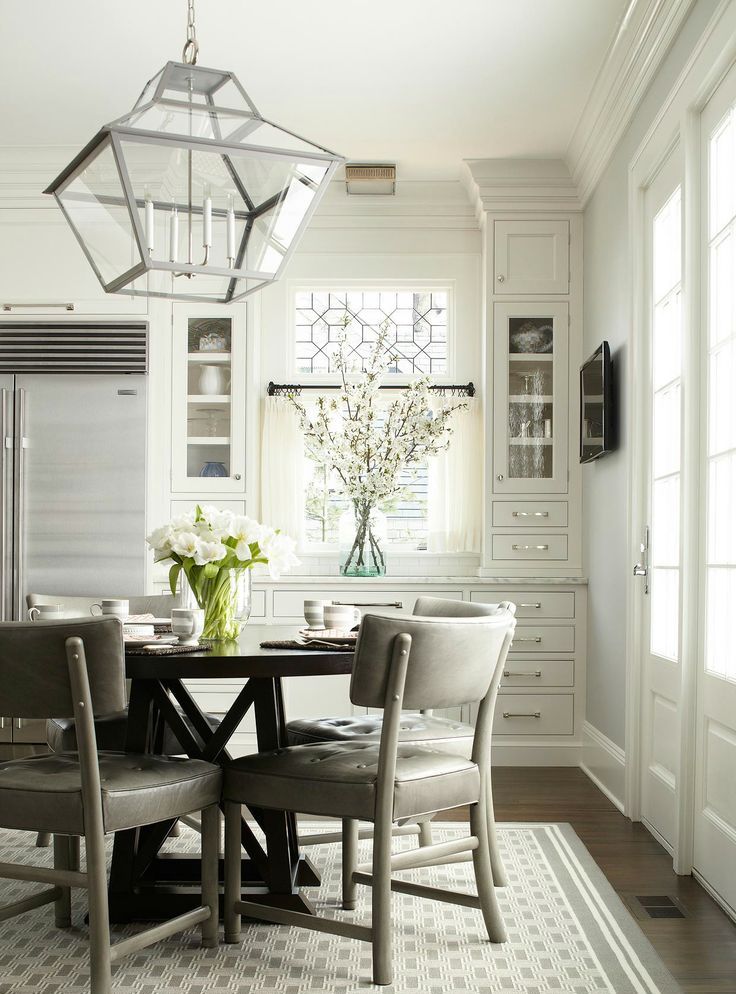 dining room neutral beautiful designs interior digsdigs rooms chairs country round table colors kitchen