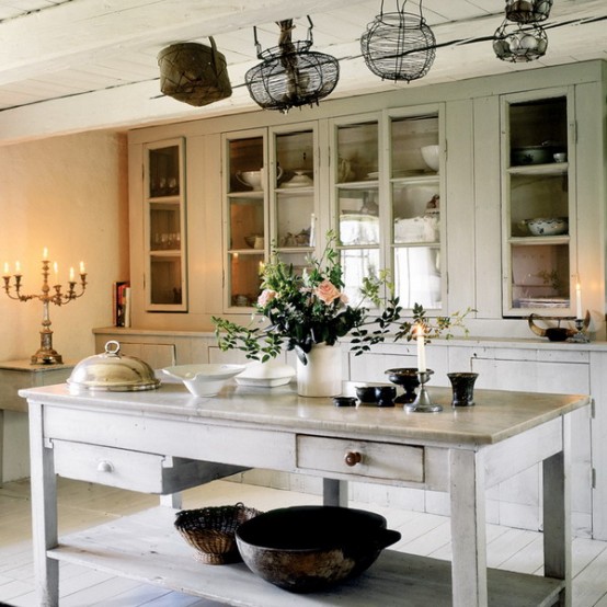 Beautiful White Vintage House In Sweden