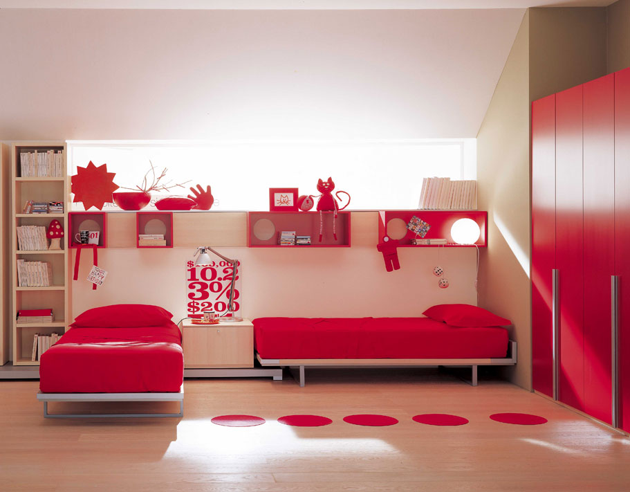 29 Bedroom for Kids Inspirations from Berloni - DigsDigs