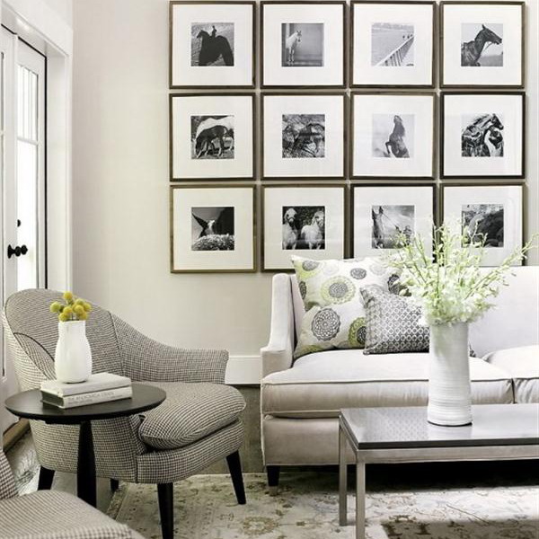 21 Black And White Traditional Living Rooms | DigsDigs