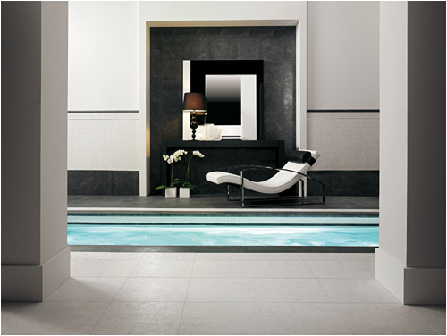 Black And White Tiles By Versace