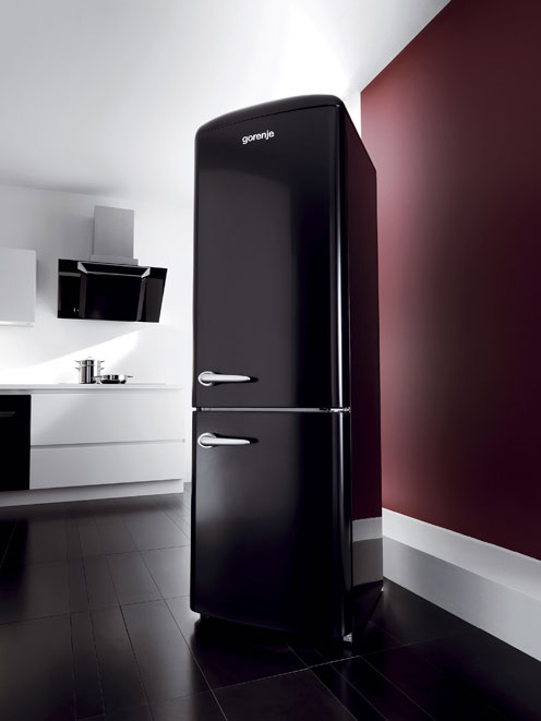 New Contemporary Retro Refrigerator by Gorenje - DigsDigs