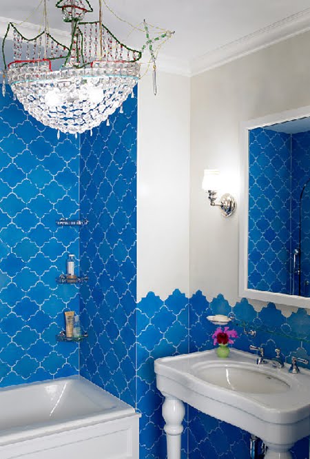 67 Cool Blue Bathroom Design Ideas - DigsDigs