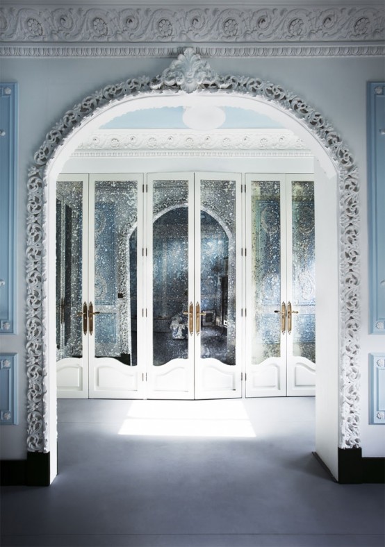 Blue Surrealistic Home Inspired By The Mediterranean