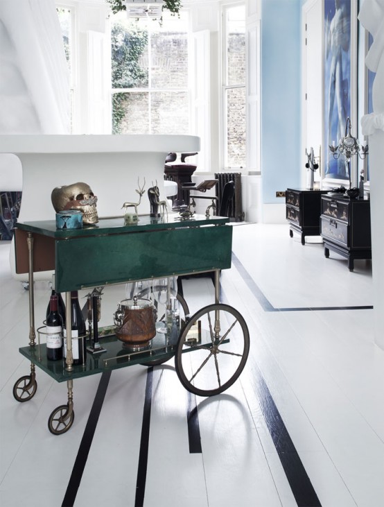 Blue Surrealistic Home Inspired By The Mediterranean