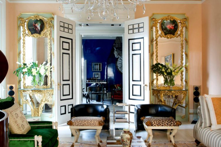 Bold Lavish Home With Lots Of Colors And Patterns Bold Lavish Home With Lots Of Colors And Patterns