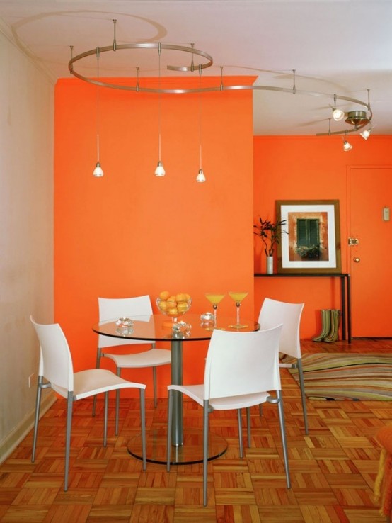 bright and inspiring orange room designs 27 554x738 تصميمات ملهمة لعشاق البرتقالي
