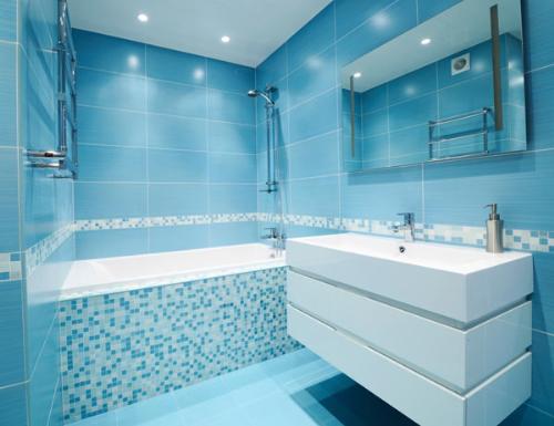 Blue Bathroom Tile Ideas