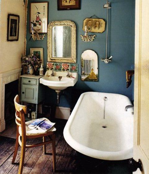 36 Bright Bohemian Bathroom Design Ideas | DigsDigs