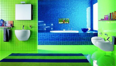 43 Bright And Colorful Bathroom Design Ideas | DigsDigs