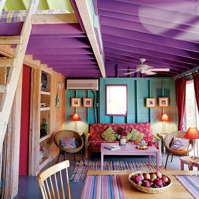 Loft Living Designs on Bright Loft Like Living Room