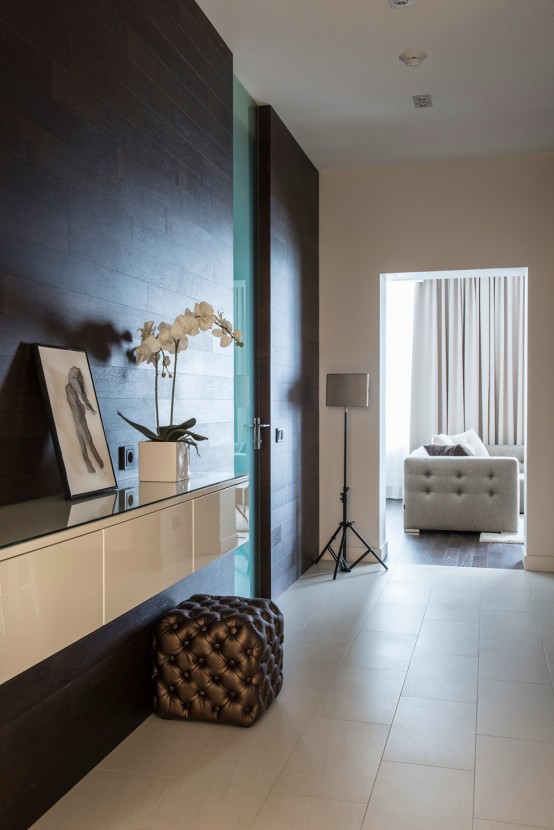 Calm Minimalist Apartment With Eye Catching Textures