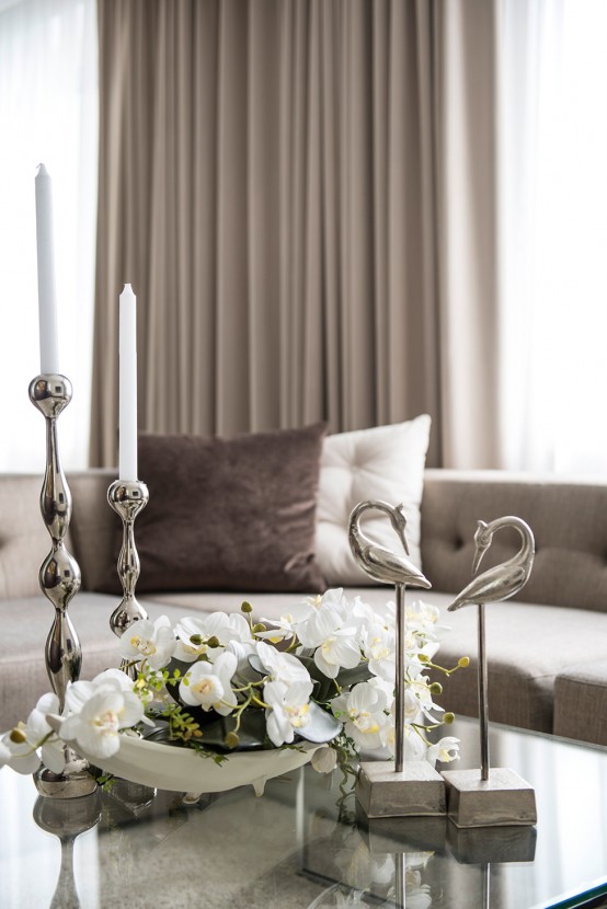 Calm Minimalist Apartment With Eye Catching Textures