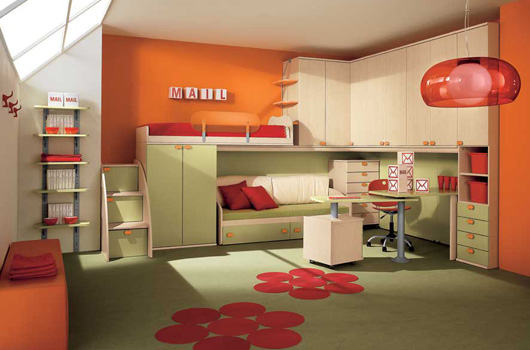 Camerette - Modern Kids Bedrooms by Arredissima - DigsDigs