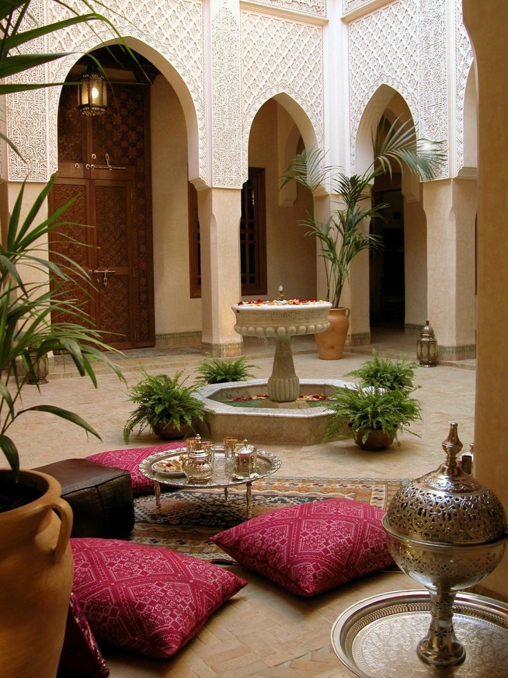 55 Charming MoroccoStyle Patio Designs DigsDigs