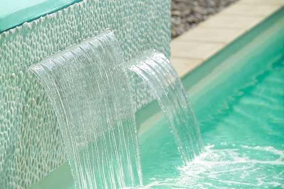 Charming Swimming Pool Fountain – PowerFall By Zodiac Pooclare ...